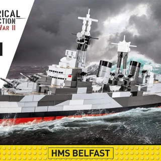 COBI 4844 HMS Belfast - Klemmbaustein Set