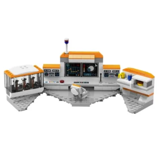 Linoos Peanuts Raumbasis LN8016 – 197‑Teile Klemmbaustein Set mit Snoopy & Marcie | Space Traveller Serie