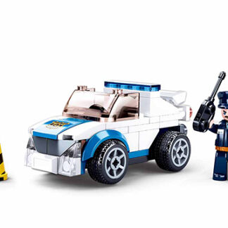 Sluban Pull Back Surveillance Vehicle M38-B0824 - Klemmbaustein Set