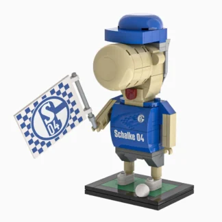 BRYX 250401 FC Schalke 04 Maskottchen “ERWIN” - Klemmbaustein Set