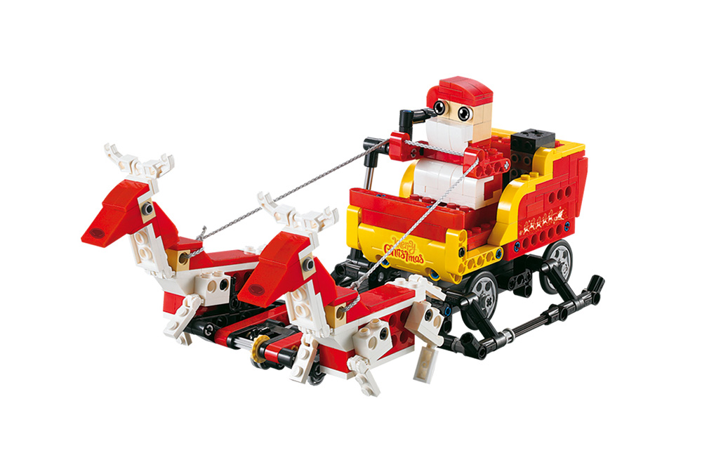 CaDA C51034W Santa 2in1 (439 Teile) Klemmbaustein Set – Bild 5