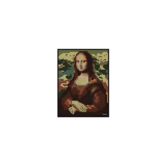 Wange Gemälde 5121 Mona Lisa Klemmbaustein Set