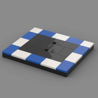 Display Base Blau BrickStadium 1