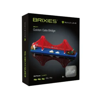 Brixies 200.217 Golden Gate Bridge Klemmbaustein Set (630 Teile)