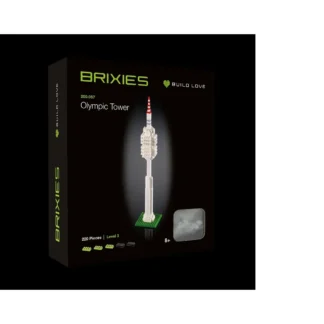 Brixies München Olympiaturm Klemmbaustein Set (220 Teile)