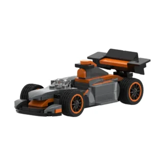 BRIXIES plus 222.102 Mini Strecken Rennwagen / Mini Track Racer Klemmbausteine Set Klemmbaustein Set (139 Teile)