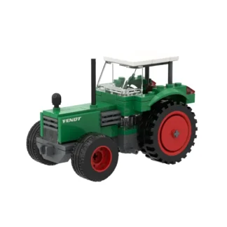BRIXIES plus 222.700 Traktor Fendt 105 Classic Club Collection - Klemmbaustein Set (114 Teile)