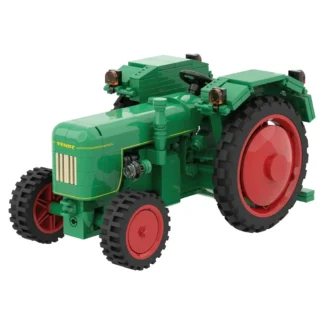 BRIXIES plus 222.703 Traktor Fendt Dieselross F28 Classic Club Collection - Klemmbaustein Set (326 Teile)