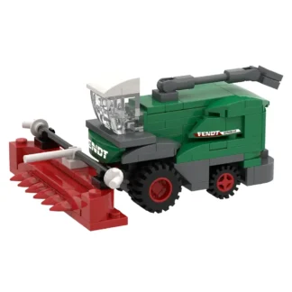 BRIXIES plus 222.708 Mähdräscher Fendt Katana 65 Mini - Klemmbaustein Set (123 Teile)