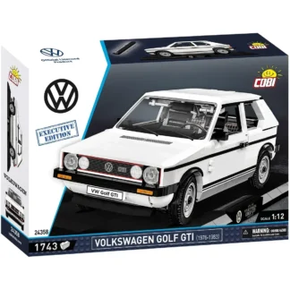 Cobi 24358 Volkswagen Golf GTI Executive Edition – Detailreiches Klemmbaustein Modell des kultigen Hot‑Hatch Klemmbaustein Set (1743 Teile)