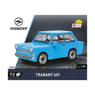 Cobi 24539 Trabant 601 – Detailreiches Klemmbaustein Modell des DDR‑Klassikers Klemmbaustein Set (72 Teile)