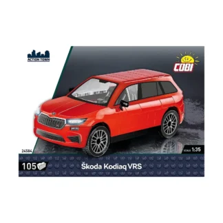 Cobi 24584 Škoda Kodiaq VRS – Detailreiches Klemmbaustein Modell des Performance‑SUV Klemmbaustein Set (105 Teile)