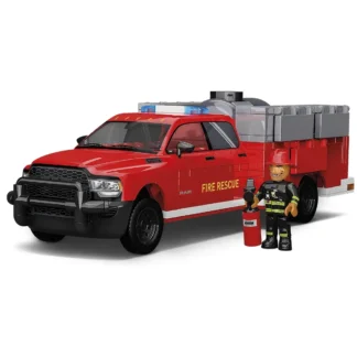 Cobi 24612 RAM 3500 Fire Truck – Kraftvoller US‑Feuerwehrwagen als Klemmbaustein Modell Klemmbaustein Set (358 Teile)