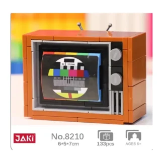 Jaki 8210 TV Fernseher Klemmbaustein Set (133 Teile)