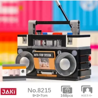 Jaki 8215 Kassettenrekorder Klemmbaustein Set (168 Teile)