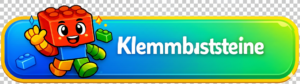Cheerful cartoon Lego figure on a blue-to-green gradient banner with large white text beside it.