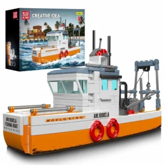Mould King 10083 Fischerboot Klemmbaustein Set (420 Teile)