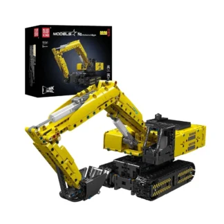 Mould King 15061 Mechanical Digger – 1120‑Teile RC‑Raupenbagger mit 360° Drehung Klemmbaustein Set (1120 Teile)