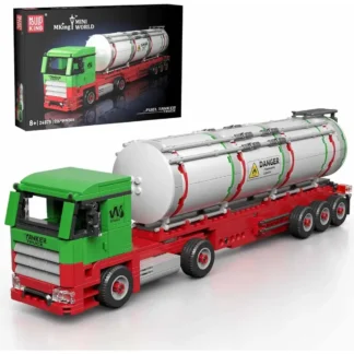 Mould King 24075 Fuel Tanker Truck LKW - Klemmbaustein Set (556 Teile)