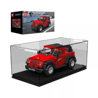 Mould King 27058 - Wrangler inkl. Vitrine Klemmbaustein Set (414 Teile)