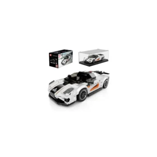 Mould King 27081 - Classic Sports Car inkl. Vitrine Klemmbaustein Set (394 Teile)