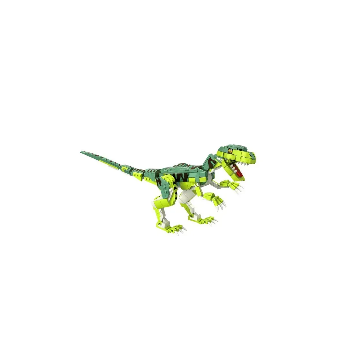 OpenBricks OB-WS0446 OPEN BRICKS OB‑WS0446 Velociraptor – Detailreiches Dinosaurier Klemmbaustein Set (539 Teile) – Bild 2