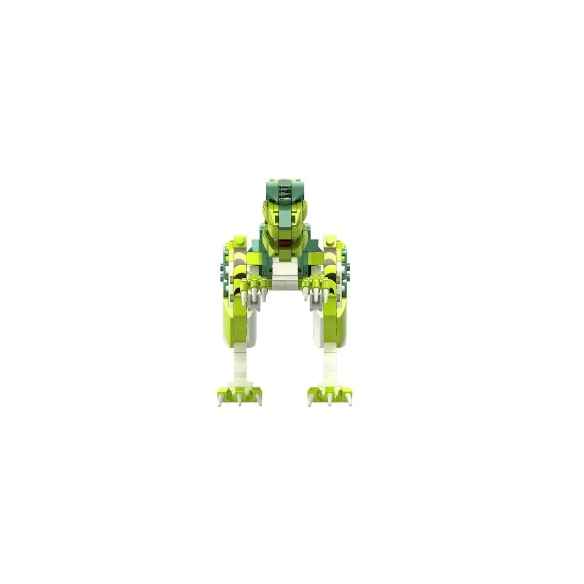 OpenBricks OB-WS0446 OPEN BRICKS OB‑WS0446 Velociraptor – Detailreiches Dinosaurier Klemmbaustein Set (539 Teile) – Bild 5