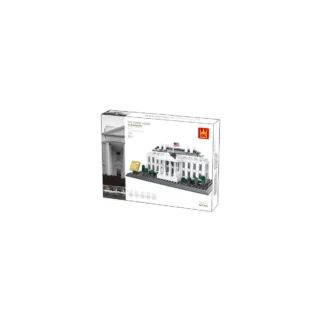 Wange 4214 Architektur Das weisse Haus Washington - Klemmbaustein Set (770 Teile)