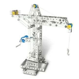 eitech 00005 Universal-Hebebrücke / Kran 270 Teile Metallbaukasten – EAN 4012854000057 – Klemmbaustein Set Produktbild