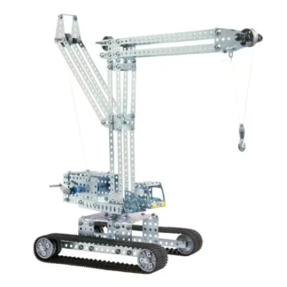 eitech 00018 Raupenkran / Baukran 520 Teile Metallbaukasten – EAN 4012854200808 – Klemmbaustein Set Produktbild