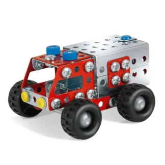 eitech 00080 Feuerwehr-Set 190 Teile Metallbaukasten – EAN 4012854200792 – Klemmbaustein Set Produktbild