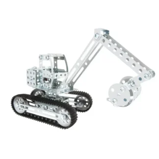 eitech 00087 Bagger 170 Teile Metallbaukasten – EAN 4012854200921 – Klemmbaustein Set Produktbild