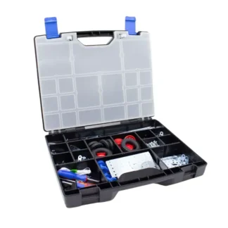 eitech 00166 Schulbaukasten 1 450 Teile Metallbaukasten – EAN 4012854001665 – Klemmbaustein Set Produktbild