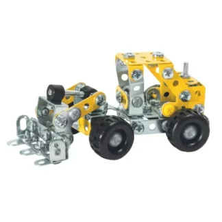 eitech 00250 Radlader Mini 157 Teile Metallbaukasten – EAN 4012854201058 – Klemmbaustein Set Produktbild