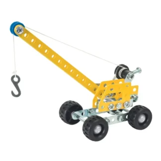 eitech 00251 Kran Mini 73 Teile Metallbaukasten – EAN 4012854201065 – Klemmbaustein Set Produktbild