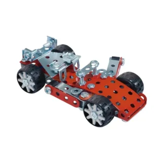 eitech 00255 Racer Red 135 Teile Metallbaukasten – EAN 4012854201188 – Klemmbaustein Set Produktbild