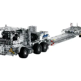eitech 00331 LKW mit Tieflader 2180 Teile Metallbaukasten – EAN 4012854200969 – Klemmbaustein Set Produktbild
