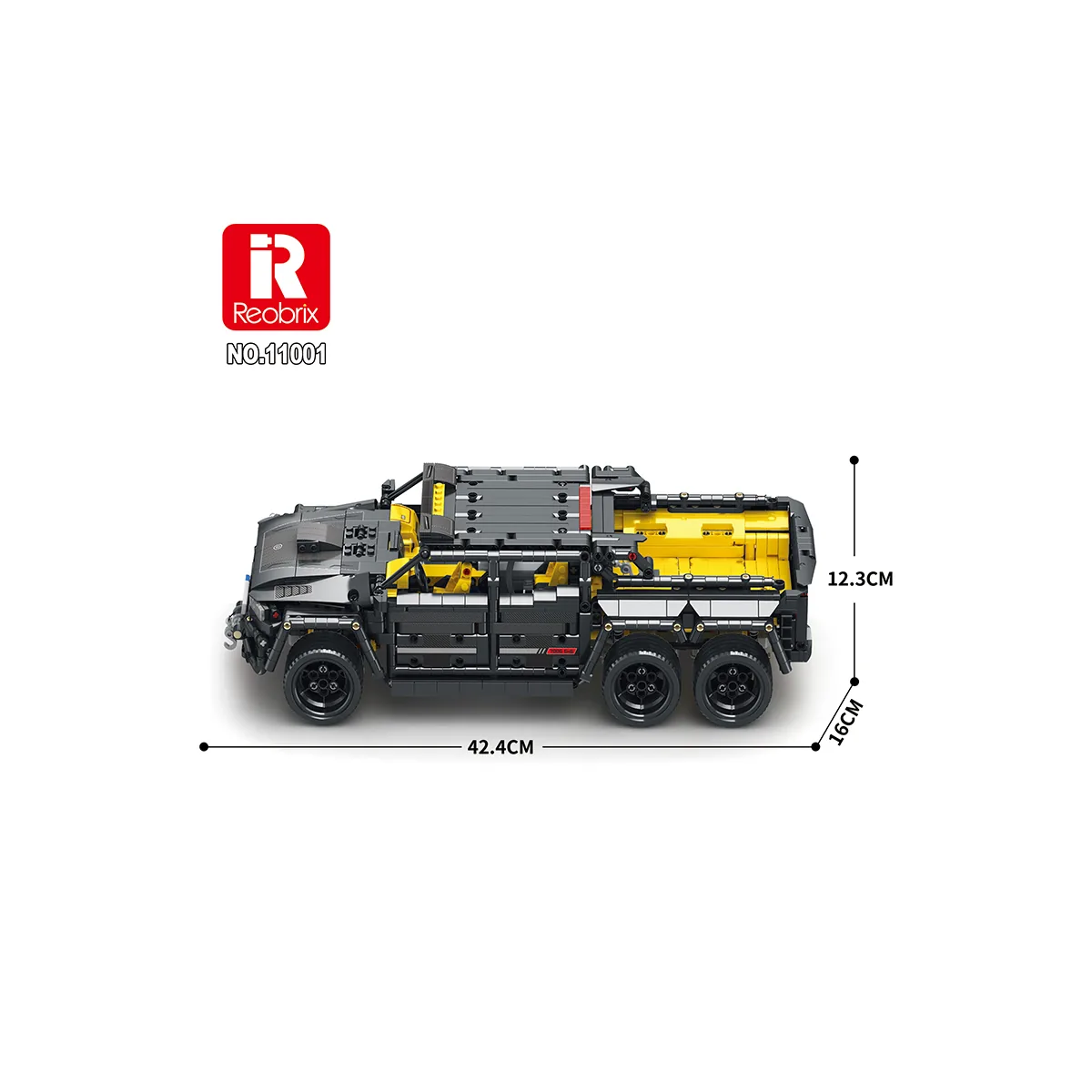 Reobrix 11001 G700 Dynamic Version 2162 Teile Klemmbaustein Set (11001-D) 2 Reobrix 11001 G700 Dynamic Version 2162 Teile Klemmbaustein Set (11001-D) – Bild 2