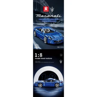 Reobrix 11010 Maserati GranTurismo Sportwagen Bauset 5480 Teile