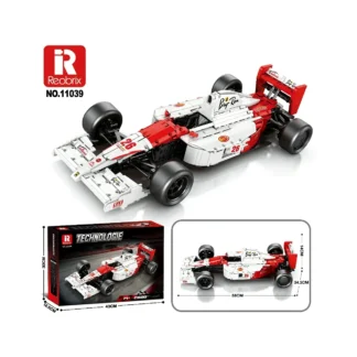 Reobrix 11039 Rennwagen F1 2800 Teile Klemmbaustein Set