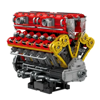 Reobrix 33017 V12 Engine 4719 Teile Klemmbaustein Set
