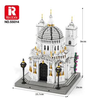 Reobrix 55014 Venezianische Kathedrale 4270 Teile Klemmbaustein Set