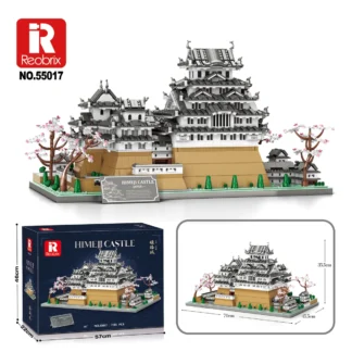 Reobrix 55017 Himeji-Burg 7105 Teile Klemmbaustein Set