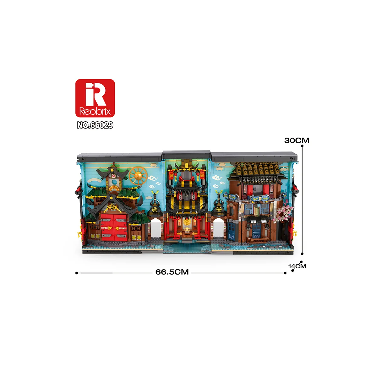 Reobrix 66029 Ninja-Buch mit LED-Beleuchtung 7 Reobrix 66029 Ninja-Buch mit LED-Beleuchtung Klemmbaustein Set