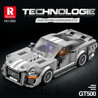 Reobrix 682 Muscle Car GT500 Bauset Klemmbaustein Set
