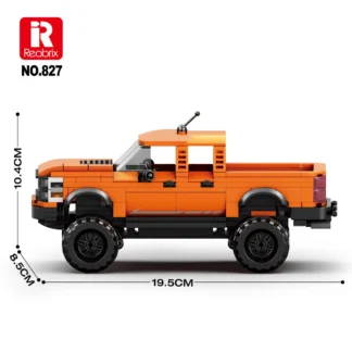 Reobrix 827 Pick-up-Truck 423 Teile Klemmbaustein Set