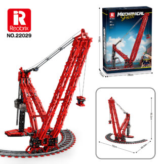 Reobrix 22029 SK6000 Kran 1196 Teile Klemmbaustein Set