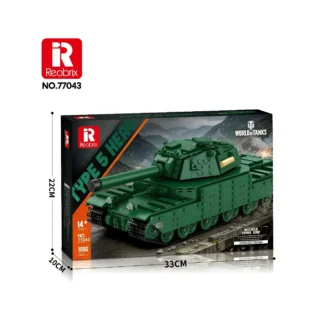REOBRIX 77043 Panzer Type 5 Heavy World of Tanks (1082 Teile)