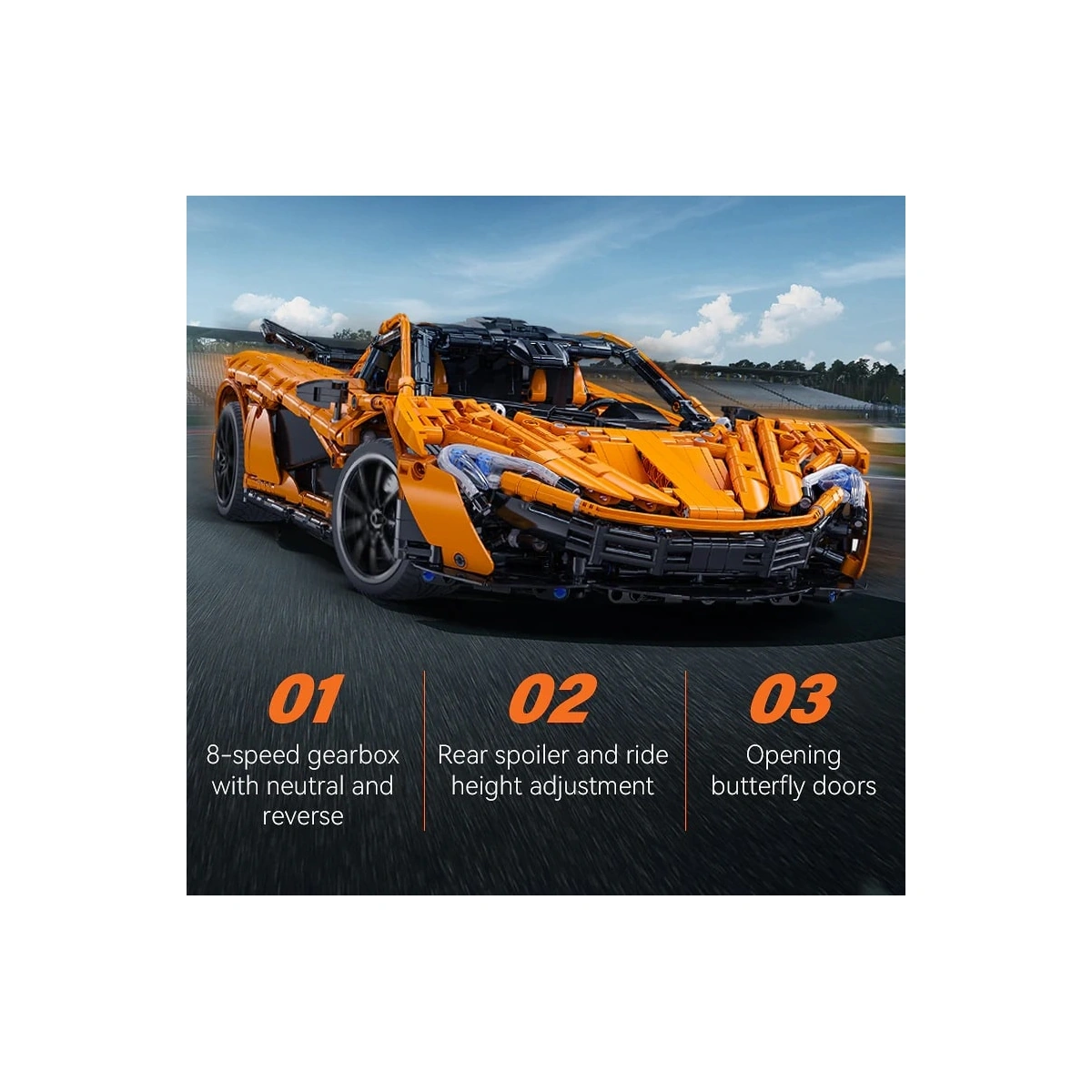 C61513W Assassin XR Rennwagen Bauset 3617 Teile 7 C61513W Assassin XR Rennwagen Bauset 3617 Teile – Bild 7