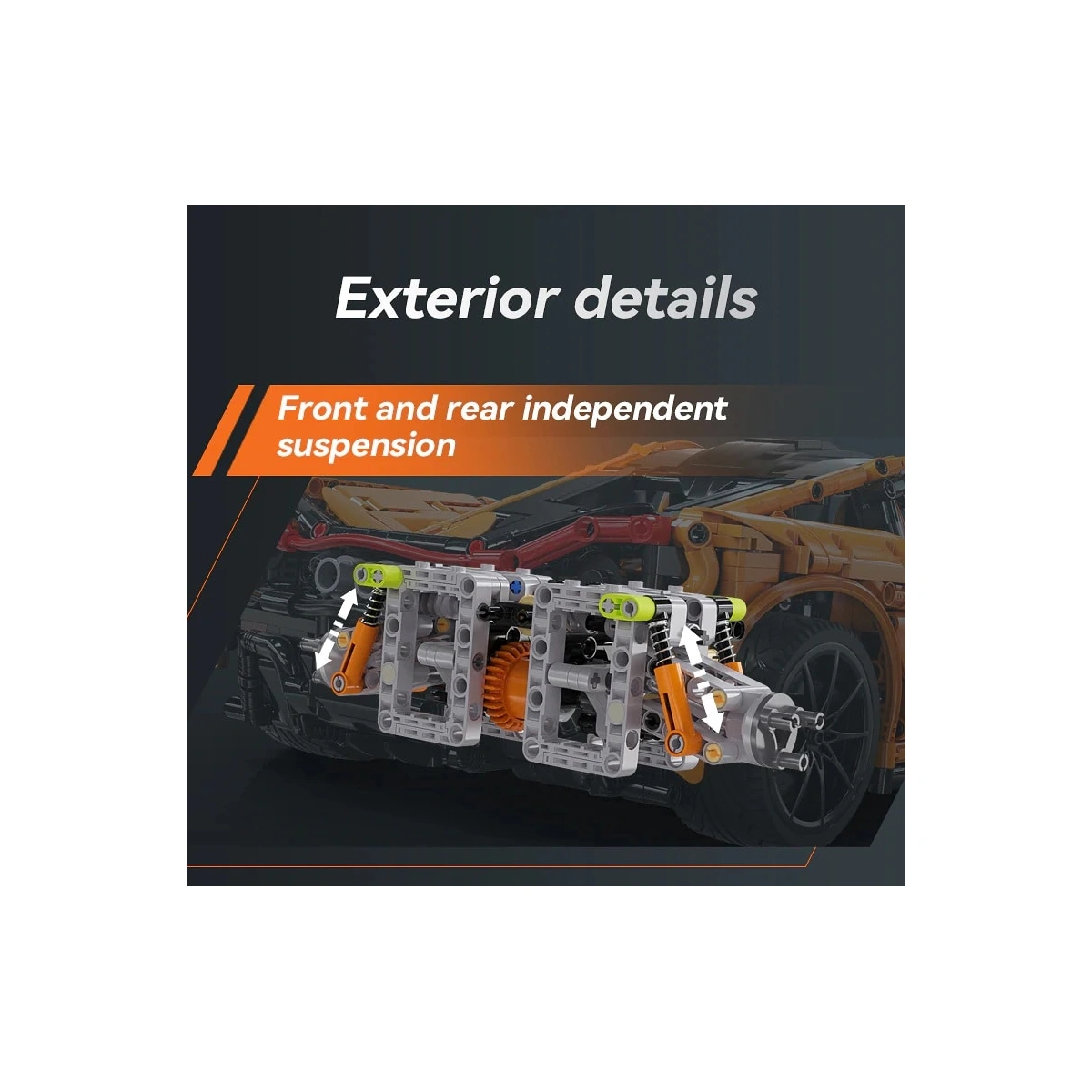 C61513W Assassin XR Rennwagen Bauset 3617 Teile 8 C61513W Assassin XR Rennwagen Bauset 3617 Teile – Bild 8